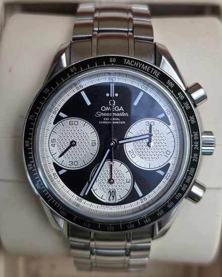 Omega Speedmaster Racing 40MM Black Dial Steel Bracelet (326.30.40.50.01.002)