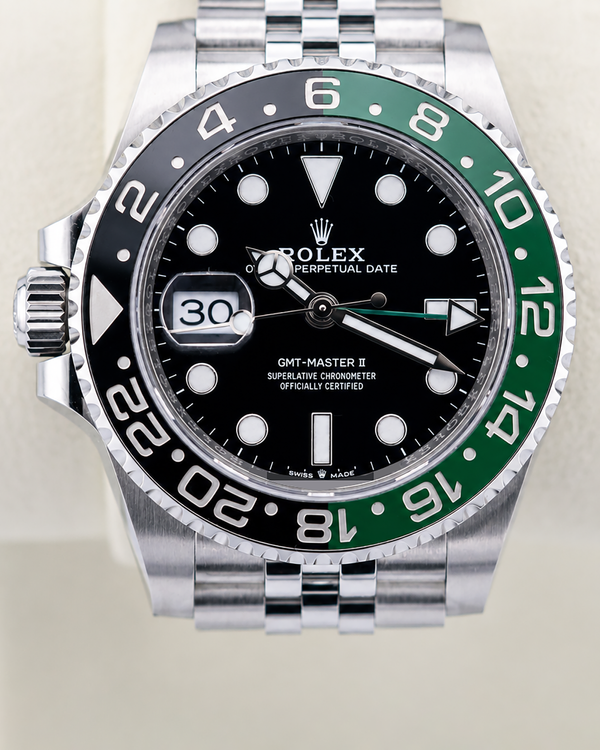 2026 Rolex GMT-Master II “Sprite” 40MM Black Dial Jubilee Bracelet (126720VTNR)