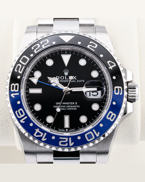 2026 Rolex GMT-Master II "Batman" 40MM Black Dial Oyster Bracelet (126710BLNR)