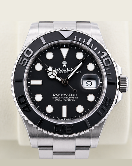 2024 Rolex Yacht-Master 42MM Black Dial Titanium Oyster Bracelet (226627)