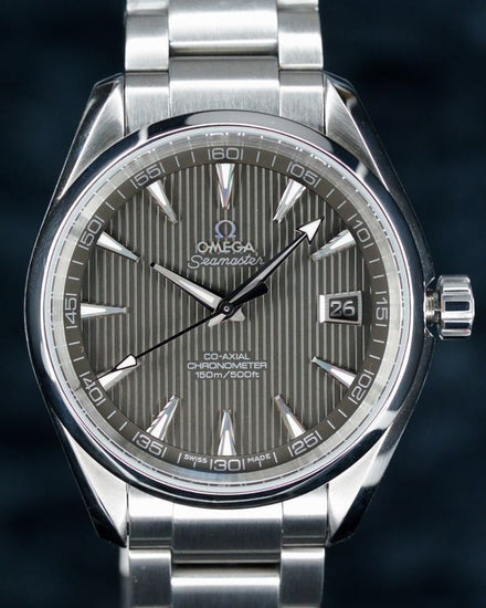 No Reserve - 2019 Omega Seamaster Aqua Terra 150M “Skyfall” 41.5MM Grey Dial Steel Bracelet (231.10.42.21.06.001)