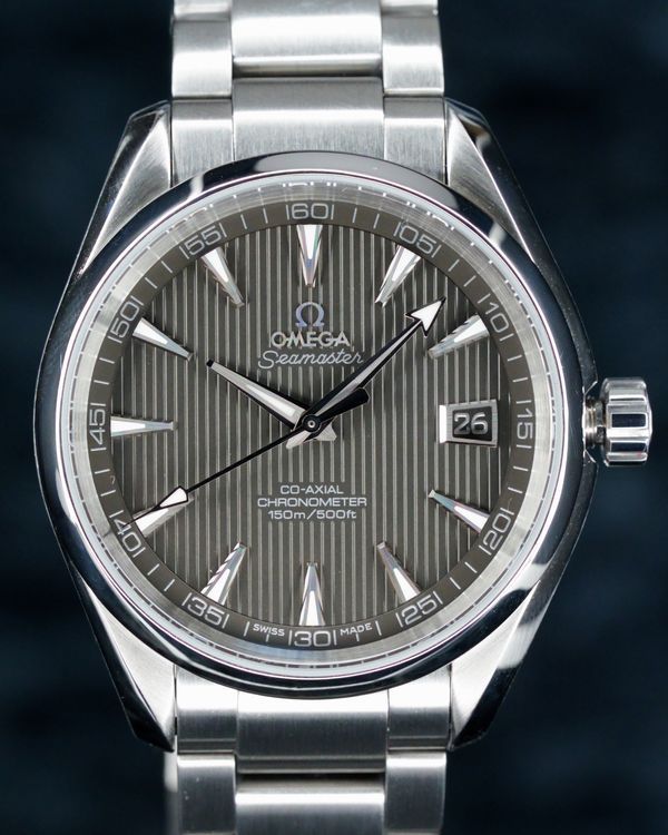 No Reserve - 2019 Omega Seamaster Aqua Terra 150M “Skyfall” 41.5MM Grey Dial Steel Bracelet (231.10.42.21.06.001)