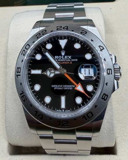 2024 Rolex Explorer II 42MM Black Dial Oyster Bracelet (226570)