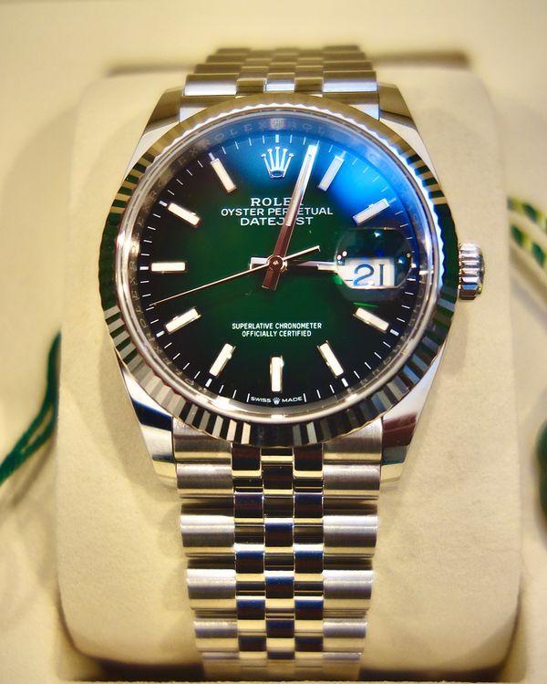 No Reserve - 2026 Rolex Datejust 36MM Blue Dial Jubilee Bracelet (126234)