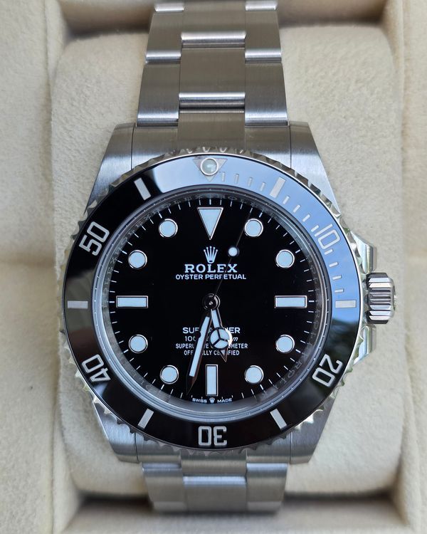 2024 Rolex Submariner No-Date 41MM Black Dial Oyster Bracelet (124060)