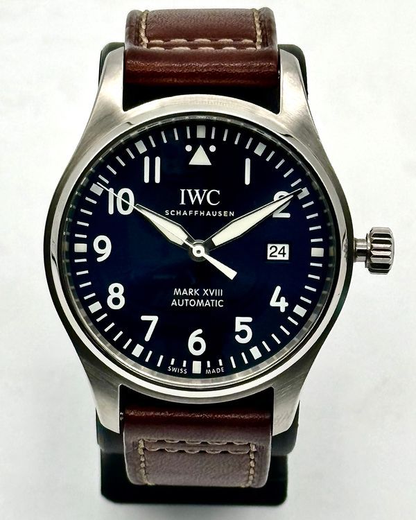 2016 IWC Schaffhausen Pilot "Antoine de Saint Exupery" 40MM Brown Dial Leather Strap