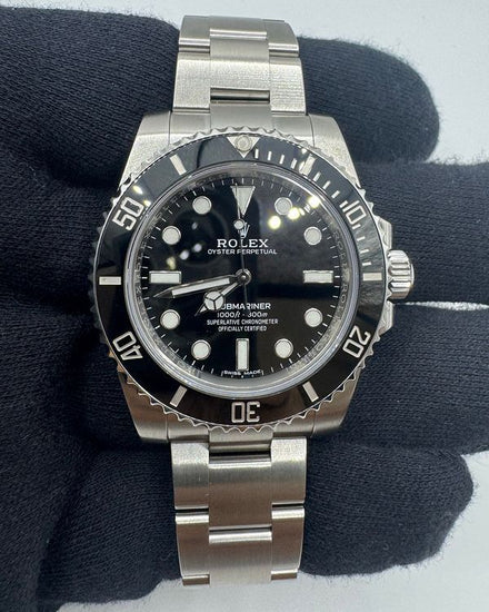 2019 Rolex Submariner No-Date 40MM Black Dial Oyster Bracelet (114060)