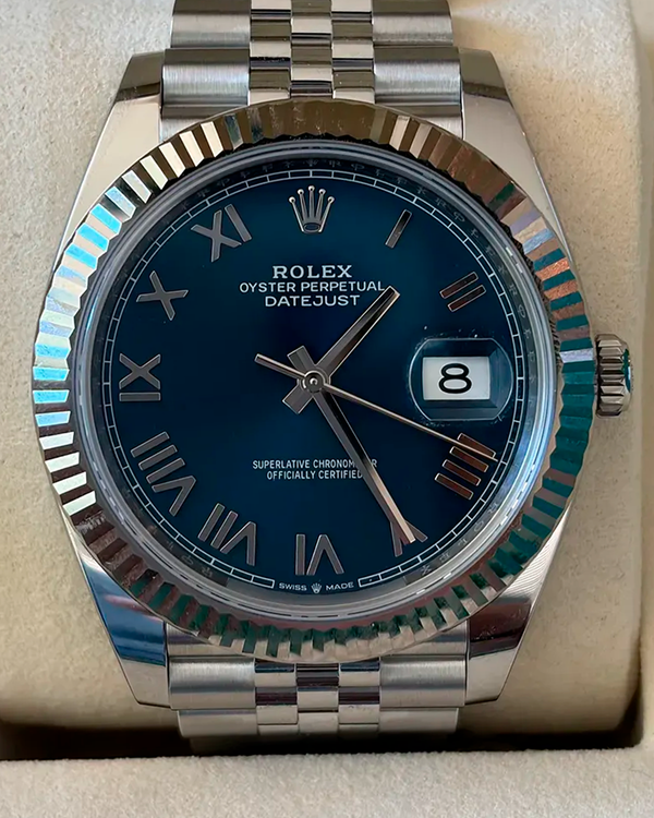 2026 Rolex Datejust 41MM Blue Dial Jubilee Bracelet (126334)