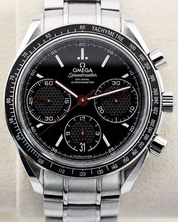 2022 Omega Speedmaster Racing 40MM Black Dial Steel Bracelet (326.30.40.50.01.001)