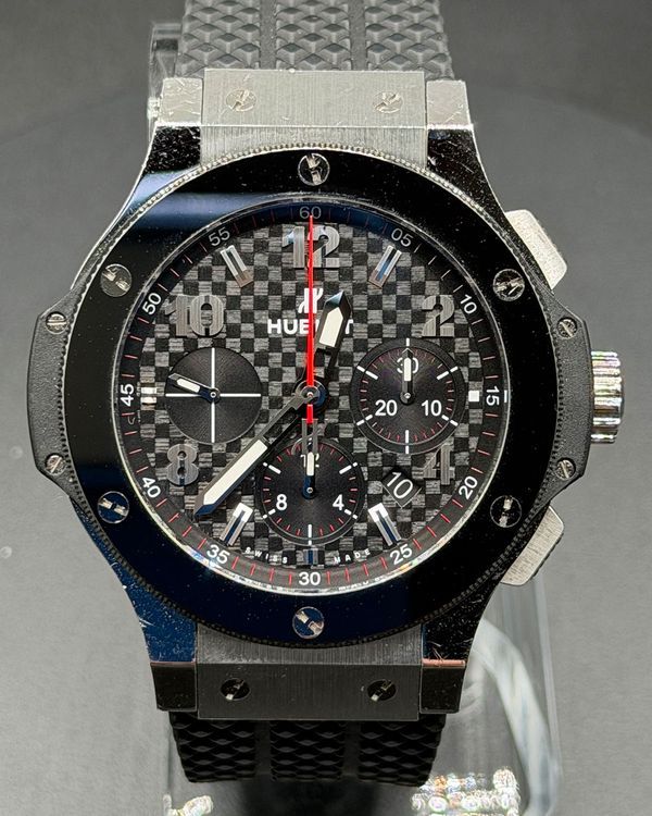 Hublot Big Bang 44MM Black Dial Rubber Strap (301.SB.131.RX)