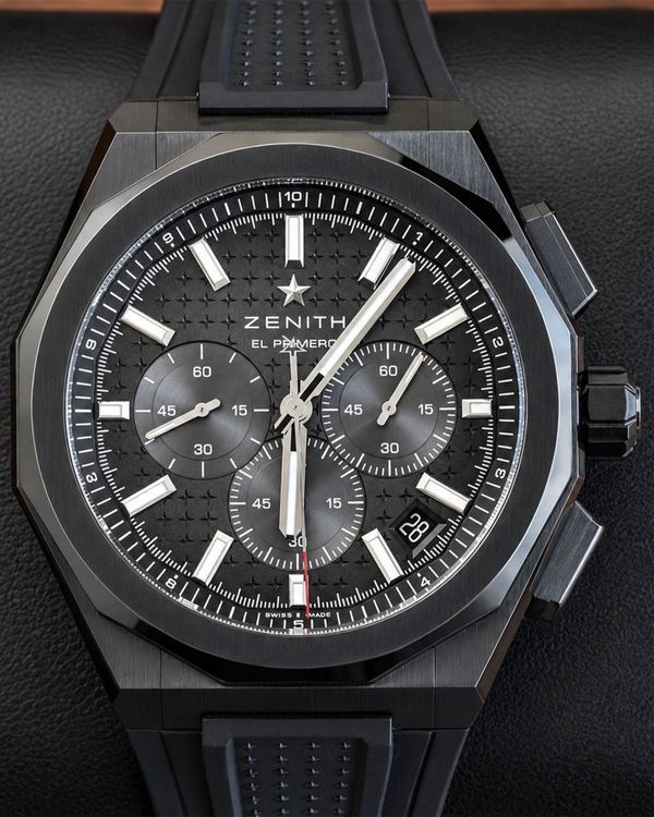 2026 Zenith Defy Skyline 41MM Black Dial Rubber Strap (49.9500.3600)