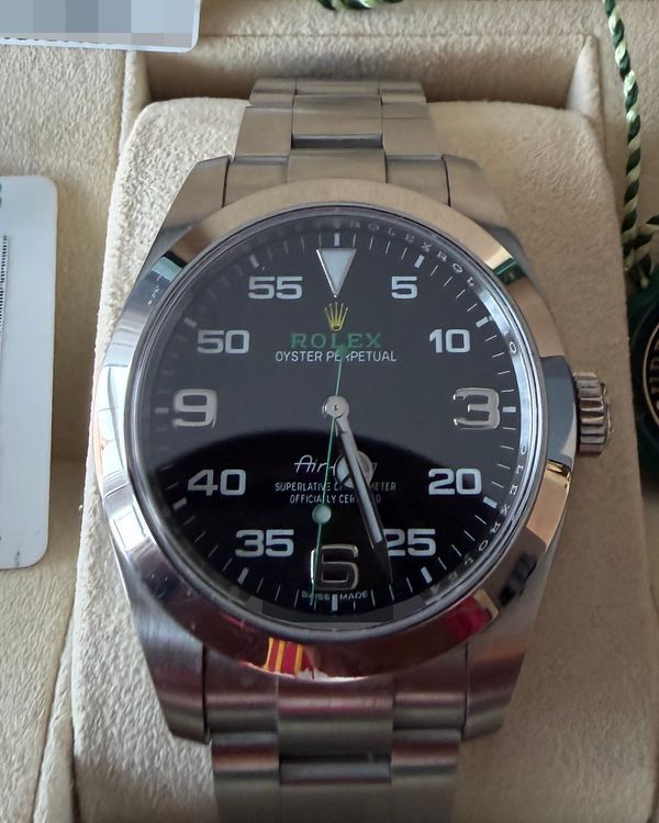 2019 Rolex Air-King 40MM Black Dial Oyster Bracelet (116900)