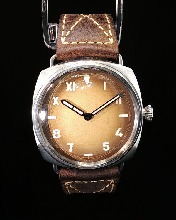 2019 Panerai Radiomir California 47MM Brown Dial Leather Strap (PAM00931)