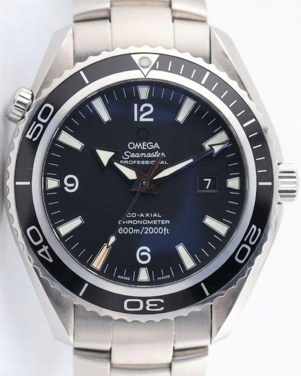 Omega Seamaster Planet Ocean 45.5MM Black Dial Steel Bracelet (2200.50.00)