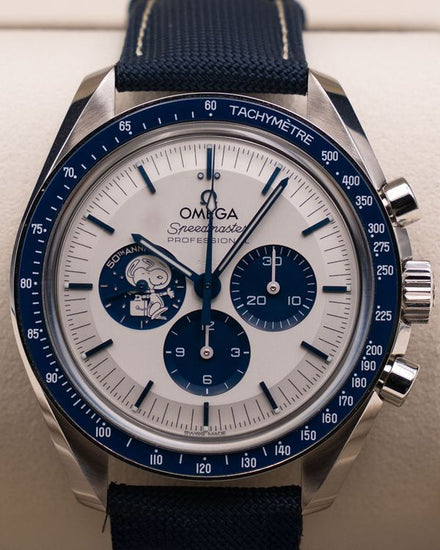 2024 Omega Speedmaster Anniversary Series “Silver Snoopy Award” 42MM Silver Dial Textile Strap (310.32.42.50.02.001)