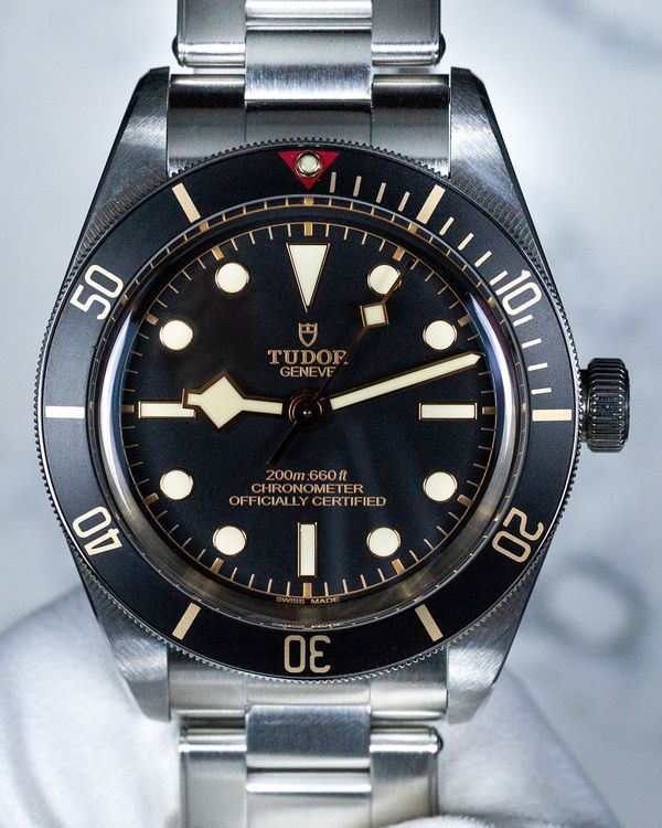 2021 Tudor Black Bay 58' 39MM Black Dial Steel Bracelet (79030N)