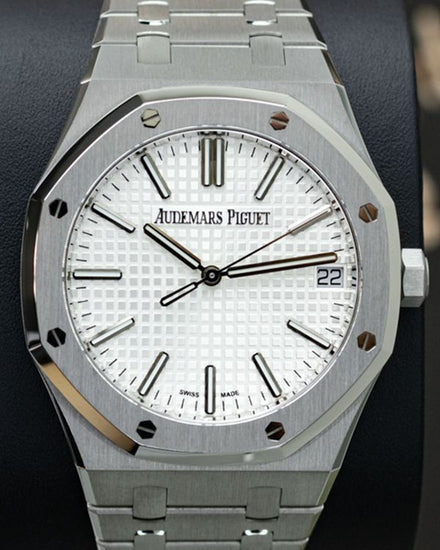 Audemars Piguet Royal Oak 41MM Silver Dial Steel Bracelet (15510ST.OO.1320ST.08)