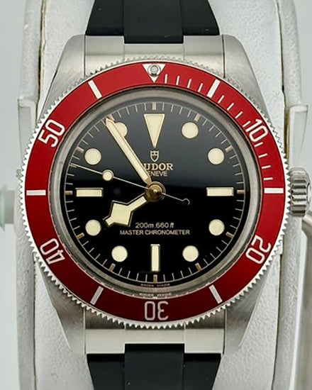 No Reserve - 2024 Tudor Black Bay 41MM Black Dial Rubber Bracelet (7941A1A0RU)