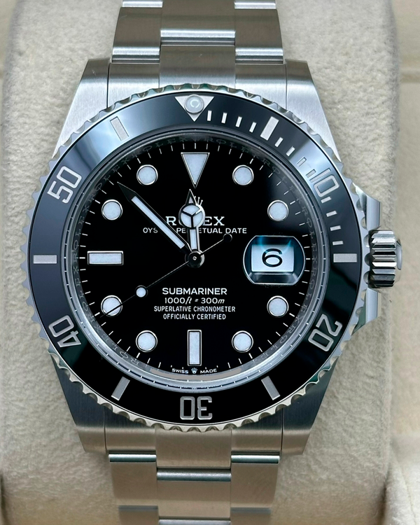 2024 Rolex Submariner Date 41MM Black Dial Oyster Bracelet (126610LN)