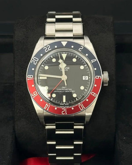 2026 Tudor Black Bay GMT "Pepsi" 41MM Black Dial Steel Bracelet (79830RB)