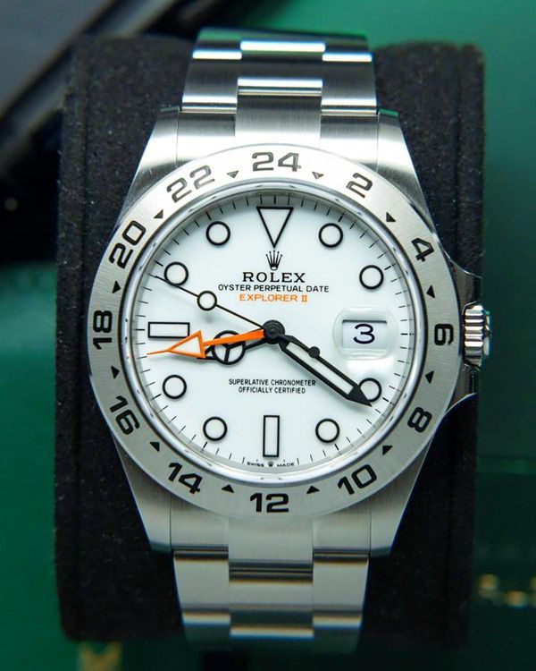 2026 Rolex Explorer II "Polar" 42MM White Dial Oyster Bracelet (226570)