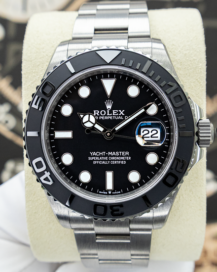 Rolex Yacht-Master 42MM Black Dial Titanium Oyster Bracelet (226627)