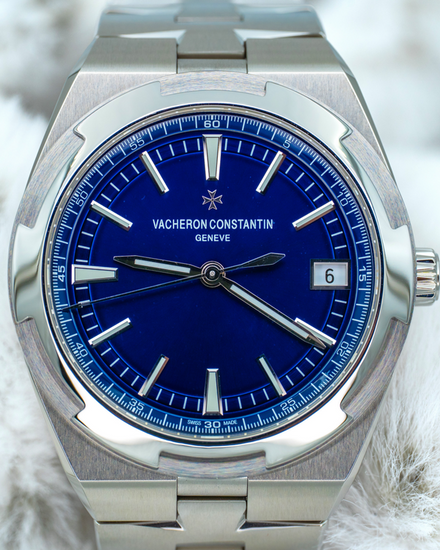 2019 Vacheron Constantin Overseas 41MM Blue Dial Steel Bracelet (4500V/110A-B128)