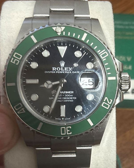 2022 Rolex Submariner Date "Starbucks" 41MM Black Dial Oyster Bracelet (126610LV)