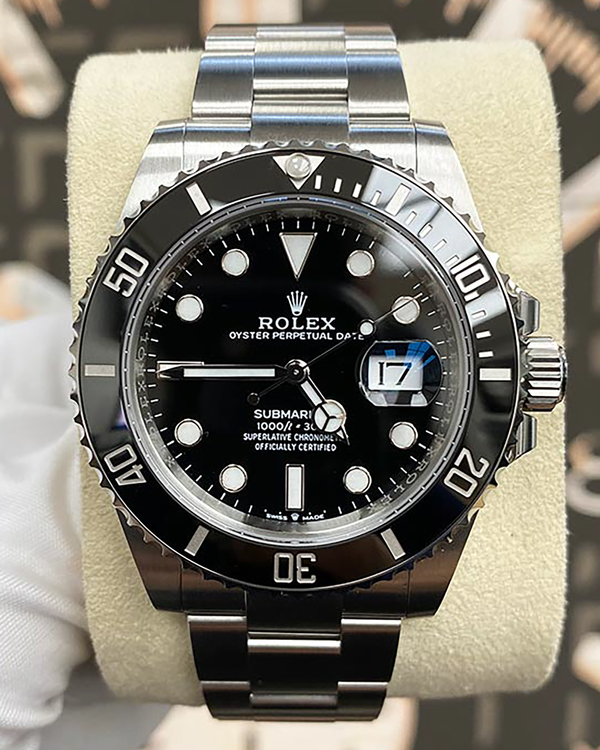 Rolex Submariner Date 41MM Black Dial Oyster Bracelet (126610LN)