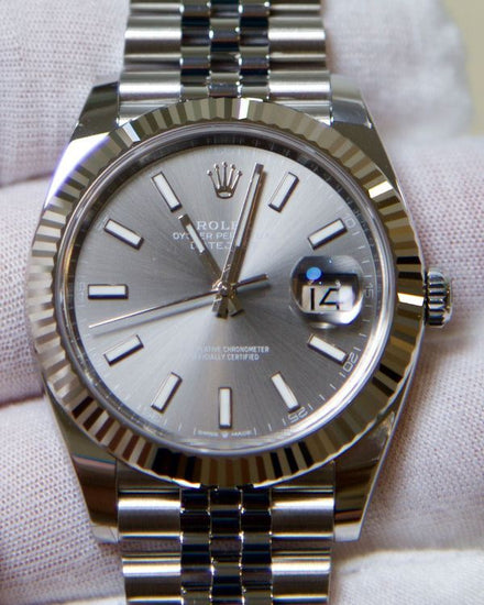 2026 Rolex Datejust 41MM Slate Dial Jubilee Bracelet (126334)