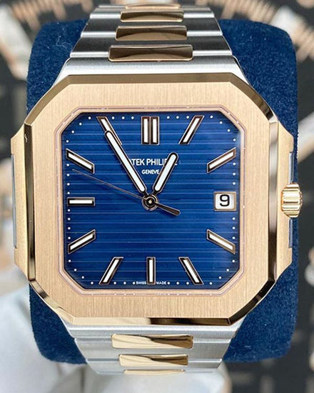 Patek Philippe Cubitus 45MM Bue Dial Two-Tone Bracelet (5821/1AR-001)