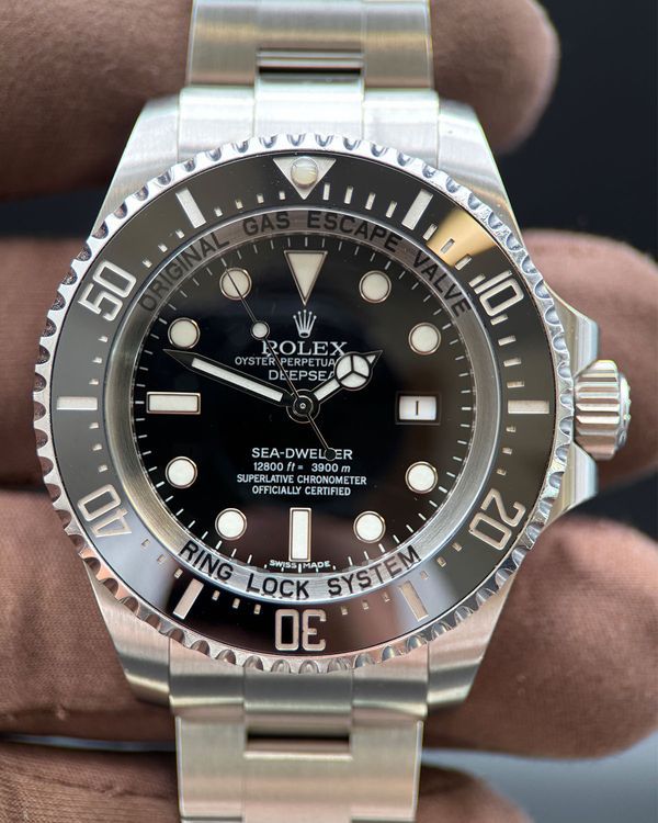 2017 Rolex Sea-Dweller Deepsea 44MM Black Dial Oyster Bracelet (116660)