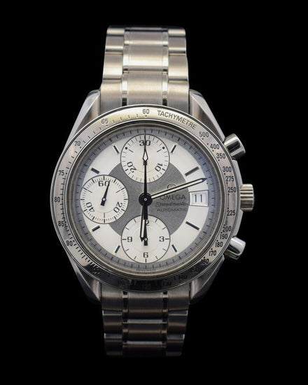 Omega Speedmaster Date 39MM Silver Dial Steel Bracelet (3513.30.00)