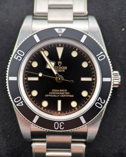 2026 Tudor Black Bay '54 37MM Black Dial Steel Bracelet (79000N)