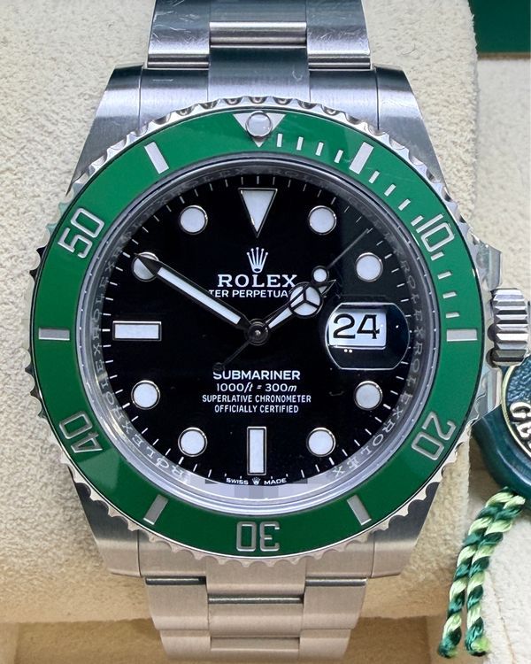 2024 Rolex Submariner Date "Starbucks" 41MM Black Dial Oyster Bracelet (126610LV)