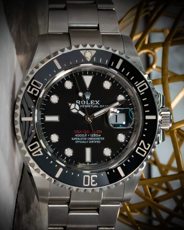 2024 Rolex Sea-Dweller "Red Letters 50th Anniversary" 43MM Black Dial Oyster Bracelet (126600)