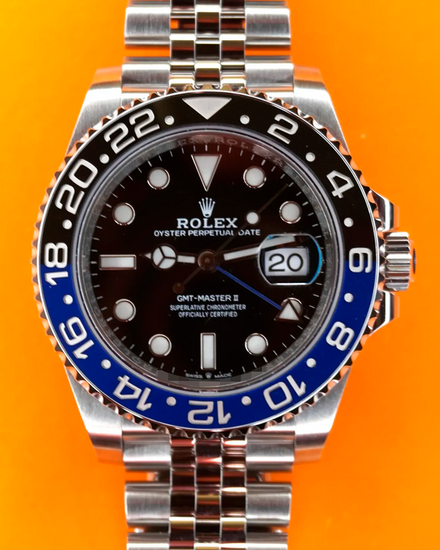 2026 Rolex GMT-Master II "Batgirl" 40MM Black Dial Jubilee Bracelet (126710BLNR)
