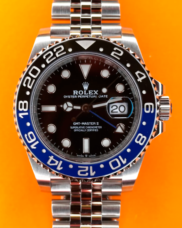 2026 Rolex GMT-Master II "Batgirl" 40MM Black Dial Jubilee Bracelet (126710BLNR)