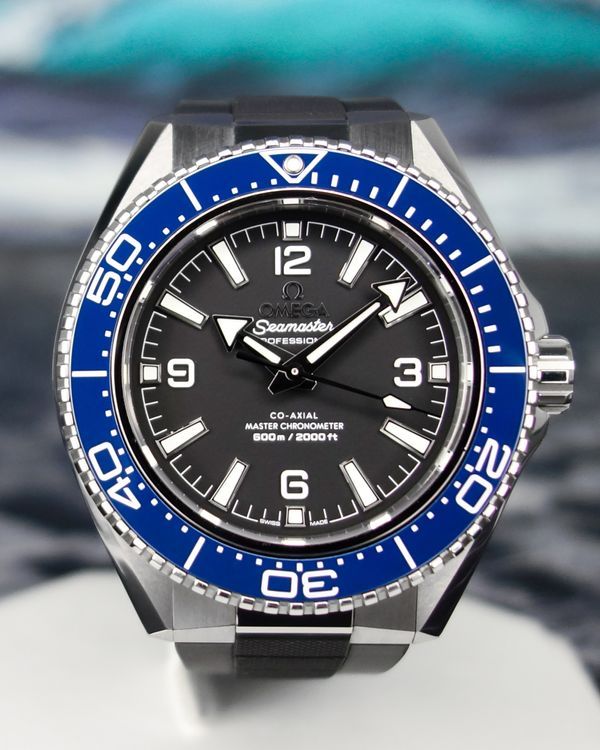 2026 Omega Seamaster Planet Ocean 600M 42MM Black Dial Rubber Strap (217.32.42.21.01.002)