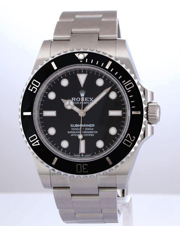 No Reserve - 2026 Rolex Submariner No-Date 41MM Black Dial Oyster Bracelet (124060)