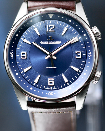 2023 Jaeger-LeCoultre Polaris 41MM Blue Dial Leather Strap (Q9008480)