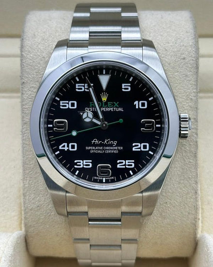 2020 Rolex Air-King 40MM Black Dial Oyster Bracelet (116900)