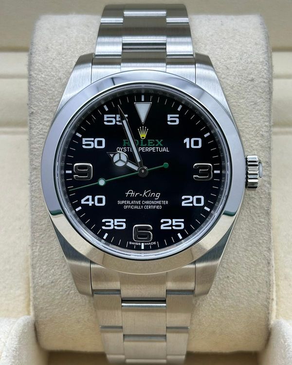 2020 Rolex Air-King 40MM Black Dial Oyster Bracelet (116900)