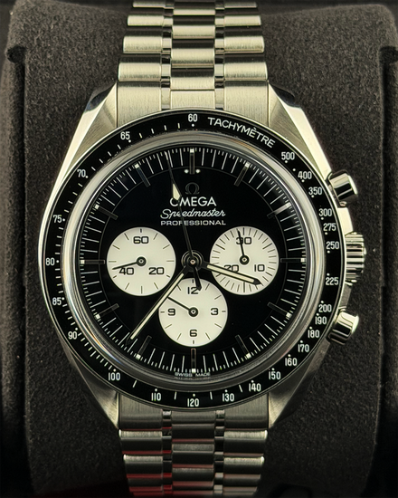 2026 Omega Speedmaster Professional Moonwatch 42MM Black Dial Steel Bracelet (310.30.42.50.01.004)