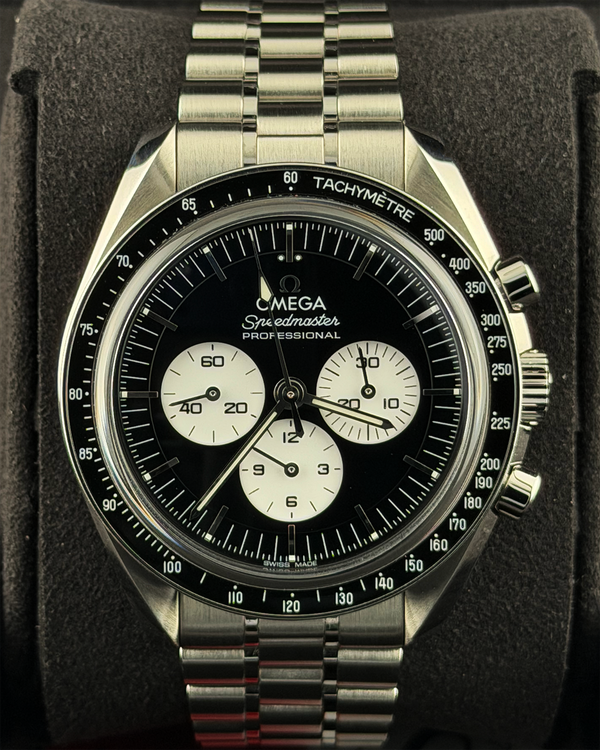 2026 Omega Speedmaster Professional Moonwatch 42MM Black Dial Steel Bracelet (310.30.42.50.01.004)