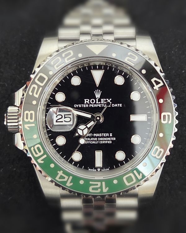 2026 Rolex GMT-Master II “Sprite” 40MM Black Dial Jubilee Bracelet (126720VTNR)