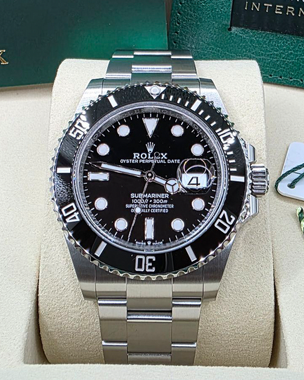 2026 Rolex Submariner Date 41MM Black Dial Oyster Bracelet (126610LN)