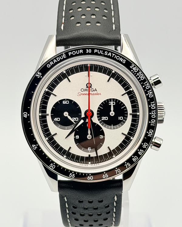 2018 Omega Speedmaster Anniversary Series L.E. 39.7MM Silver Dial Leather Strap (311.32.40.30.02.001)