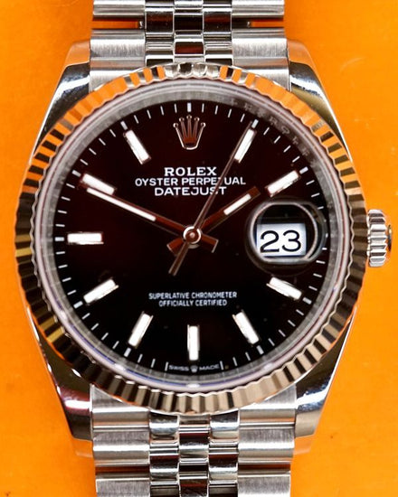2026 Rolex Datejust 36MM Black Dial Jubilee Bracelet (126234)