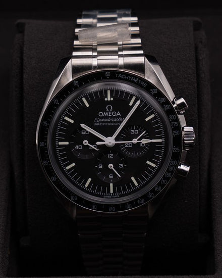 2026 Omega Speedmaster Professional Moonwatch 42MM Black Dial Steel Bracelet (310.30.42.50.01.001)